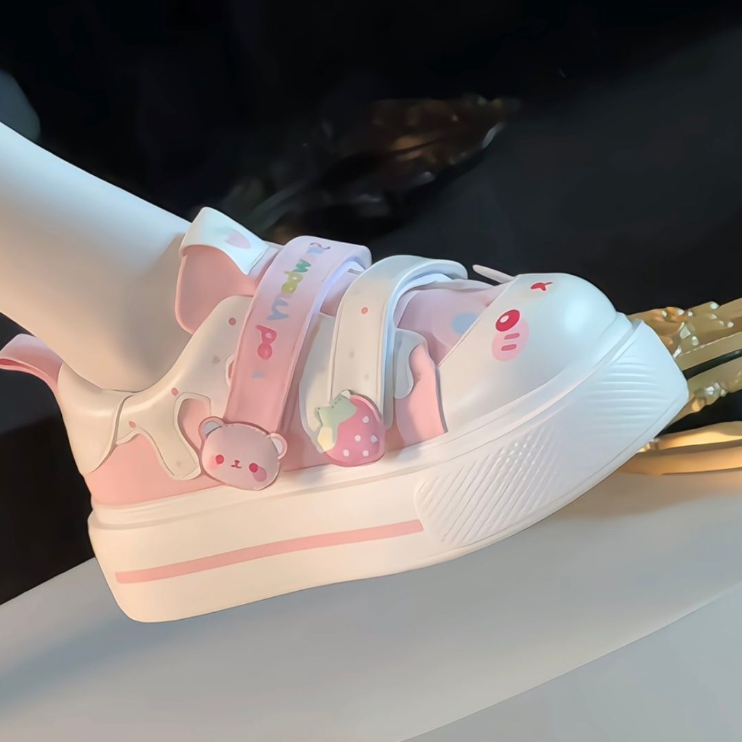 Women Shoes Sale - 2026 Autumn New Cute Strawberry Bear