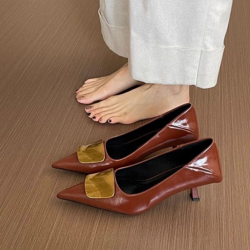 Court Heel Pointed - 2025 French Pointed Toe Heels -