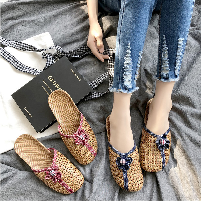 Mule Slip On - Mntrerm New Summer Indoor Female Breathable