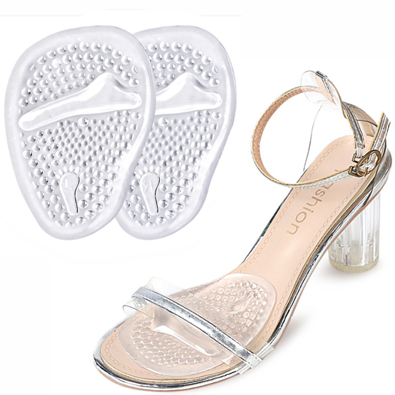 Women'S Shoes With Plantar Fasciitis - Forefoot Insert Cushion Pads Silicone Women
