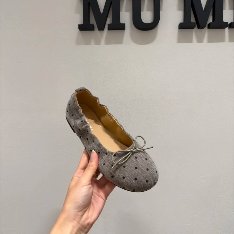 Women Polka Dot Ballet Flats S - Women'S Shoes Round Toe recension och pris