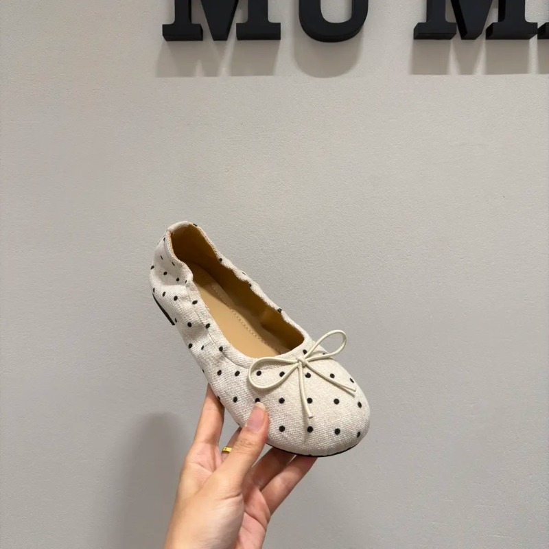 Women Polka Dot Ballet Flats S - Women'S Shoes Round Toe recension och pris