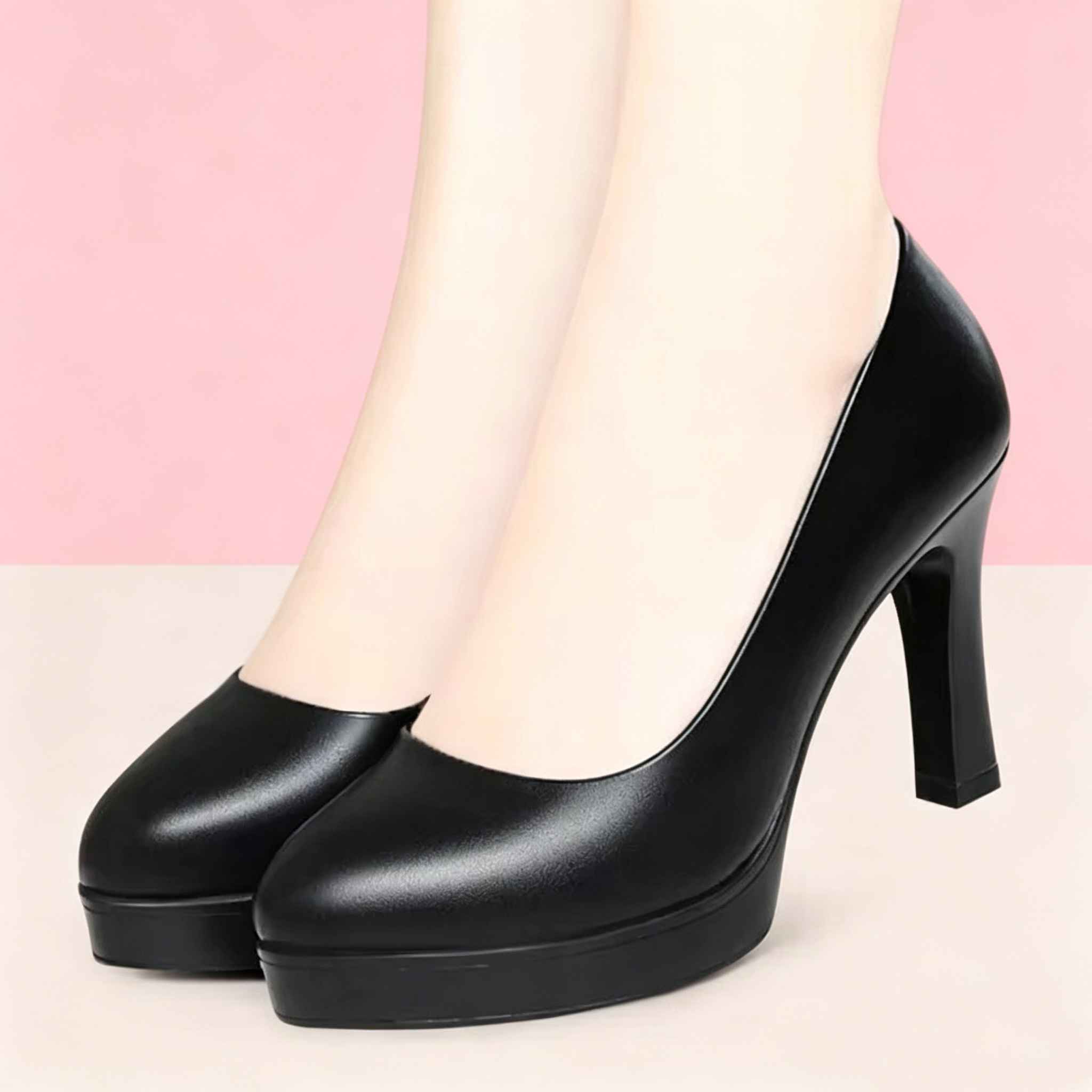 6.5cm 8.5cm All Match Office L - Court Heel Pointed recension och pris