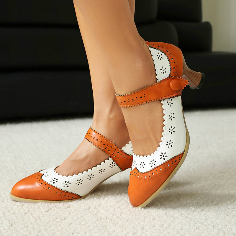 Women Two Tone Mary Jane Pumps - Women'S Xti Shoes recension och pris
