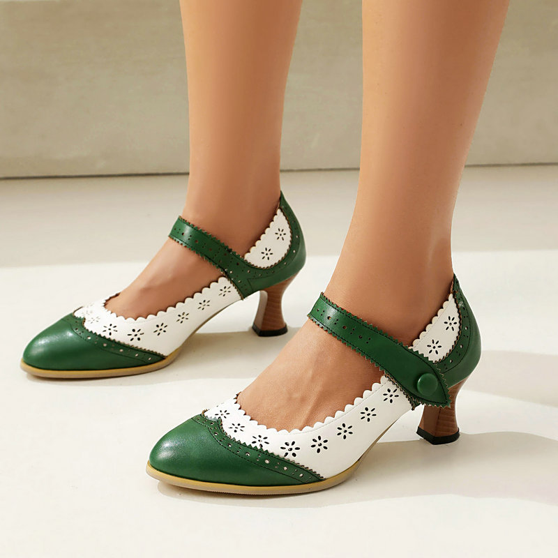 Women Two Tone Mary Jane Pumps - Women'S Xti Shoes recension och pris