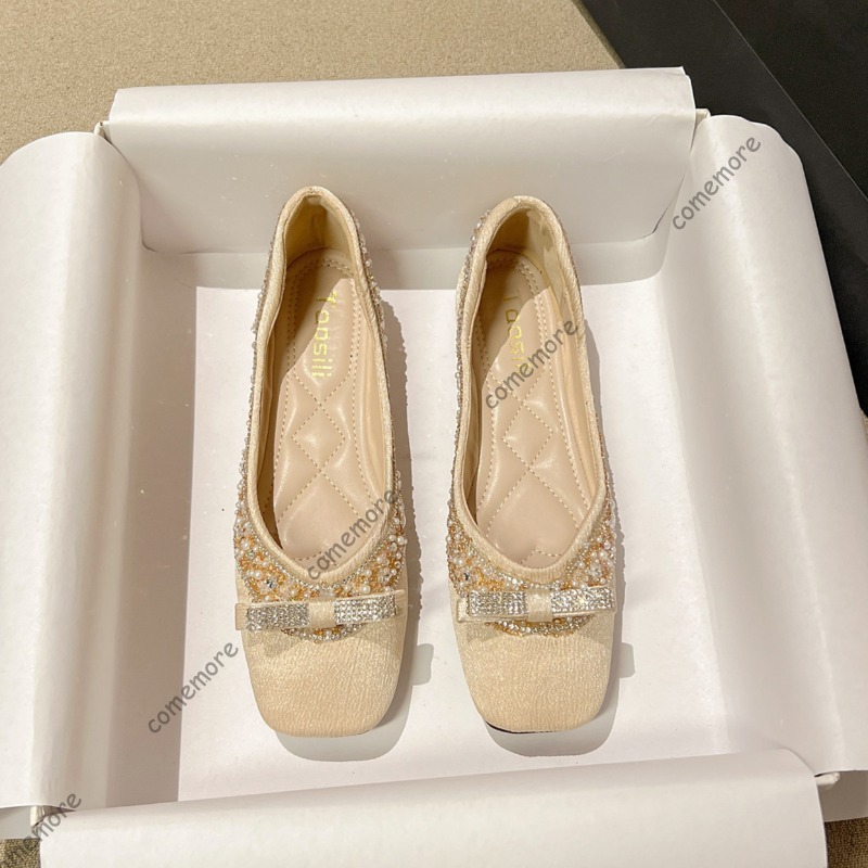 Women's Square Toe Beaded Rhin - Shoes Women Pumps recension och pris