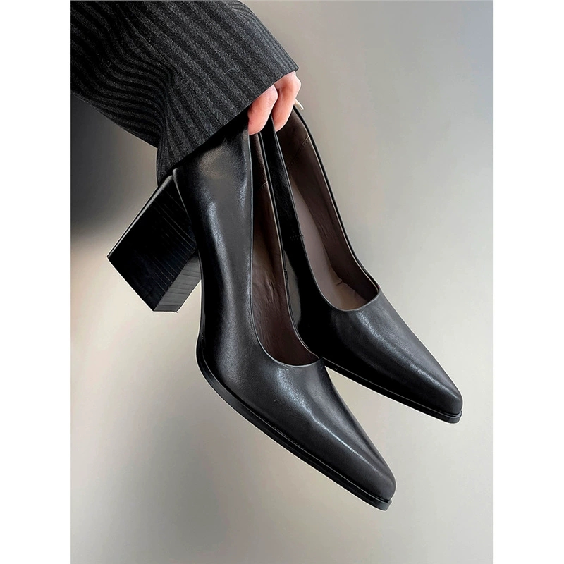 2026 Basic Concise Women Pumps - Court Heel Pointed recension och pris