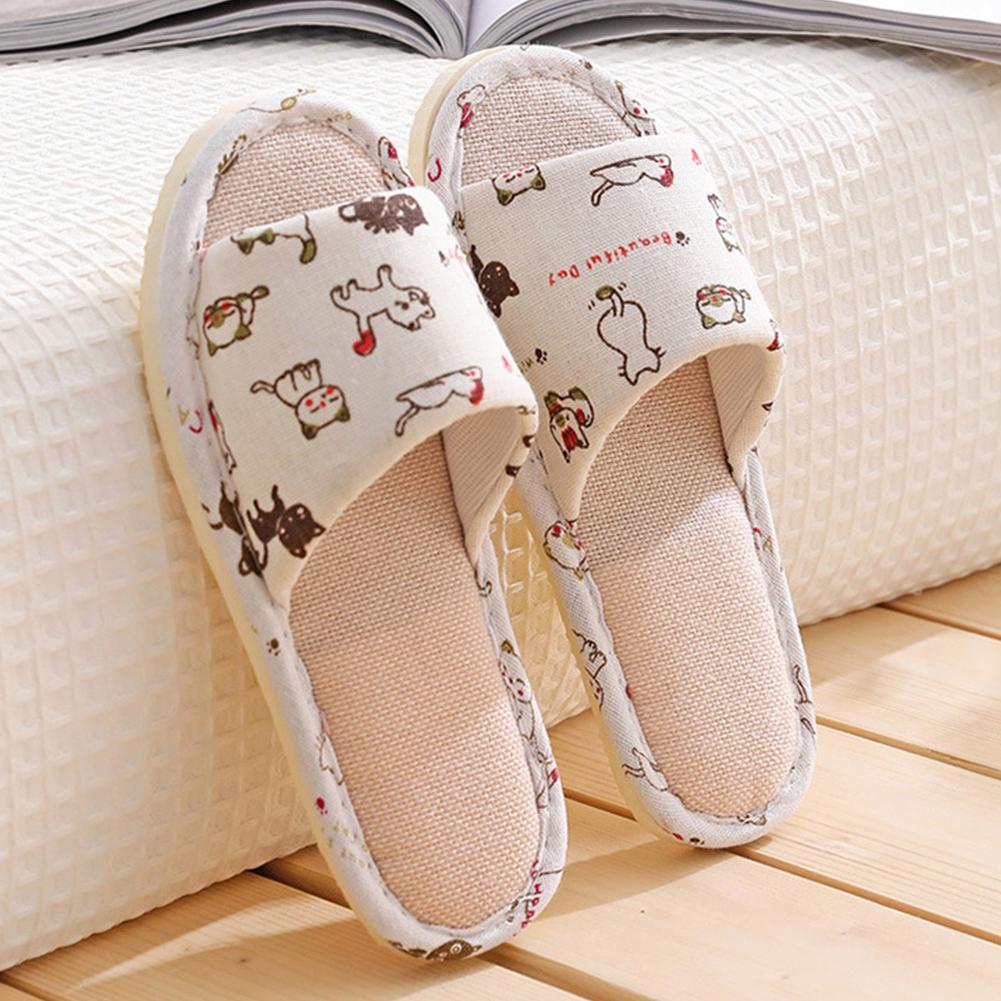 Women Flax Slippers Home Slipp - Mule Slip On recension och pris