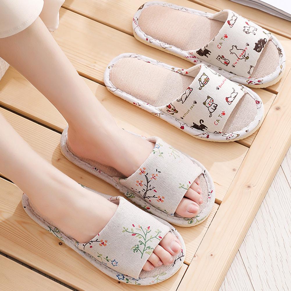 Women Flax Slippers Home Slipp - Mule Slip On recension och pris
