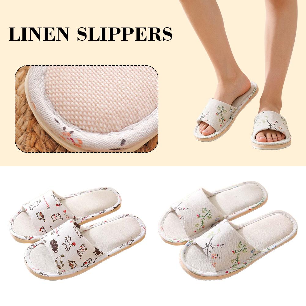 Women Flax Slippers Home Slipp - Mule Slip On recension och pris