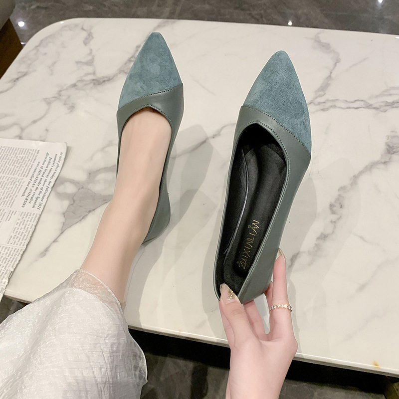 Flat black leather shoes for w - Women Shoes Wedges recension och pris