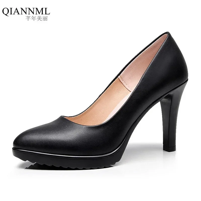 8cm Small Size 32-43 New Shall - Court Heel Pointed recension och pris