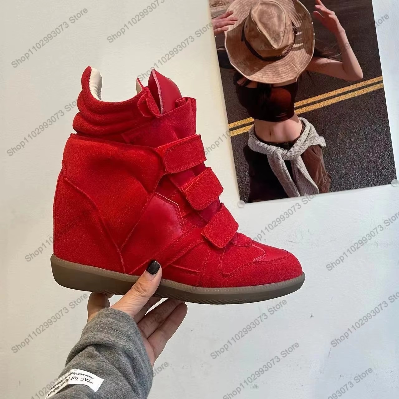 Women Hidden Wedge Heel High‑T - Women Shoes Sale recension och pris
